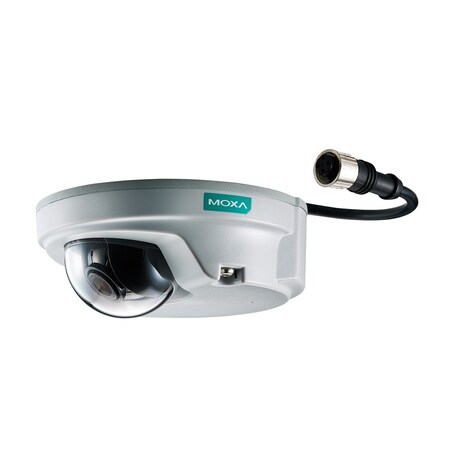 Moxa En50155, HD, Cmpct Ip Cam, 1 Mic, Poe, 4.2Mm, Vport P06-1Mp-M12-Mic-Cam42 VPort P06-1MP-M12-MIC-CAM42